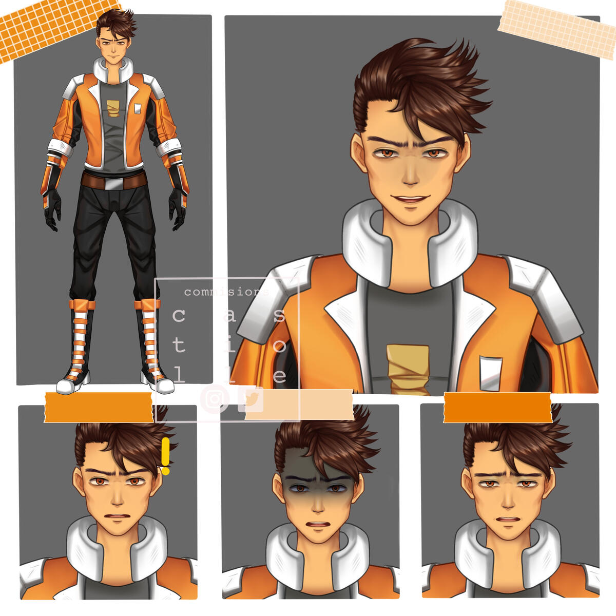 Reference Sheet by: Artist