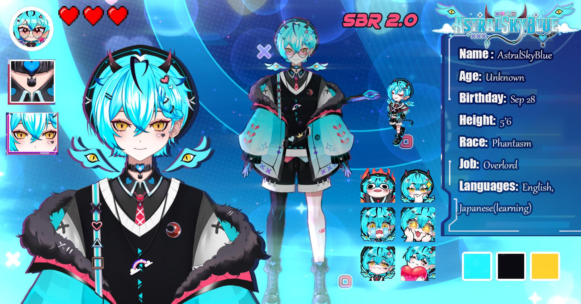 Reference Sheet by: Artist